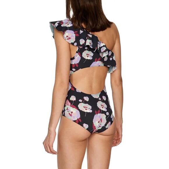 ISABEL MARANT Sicilya One-Piece Swimsuit size 36/ US 4 Faded night $275 - Picture 2 of 16
